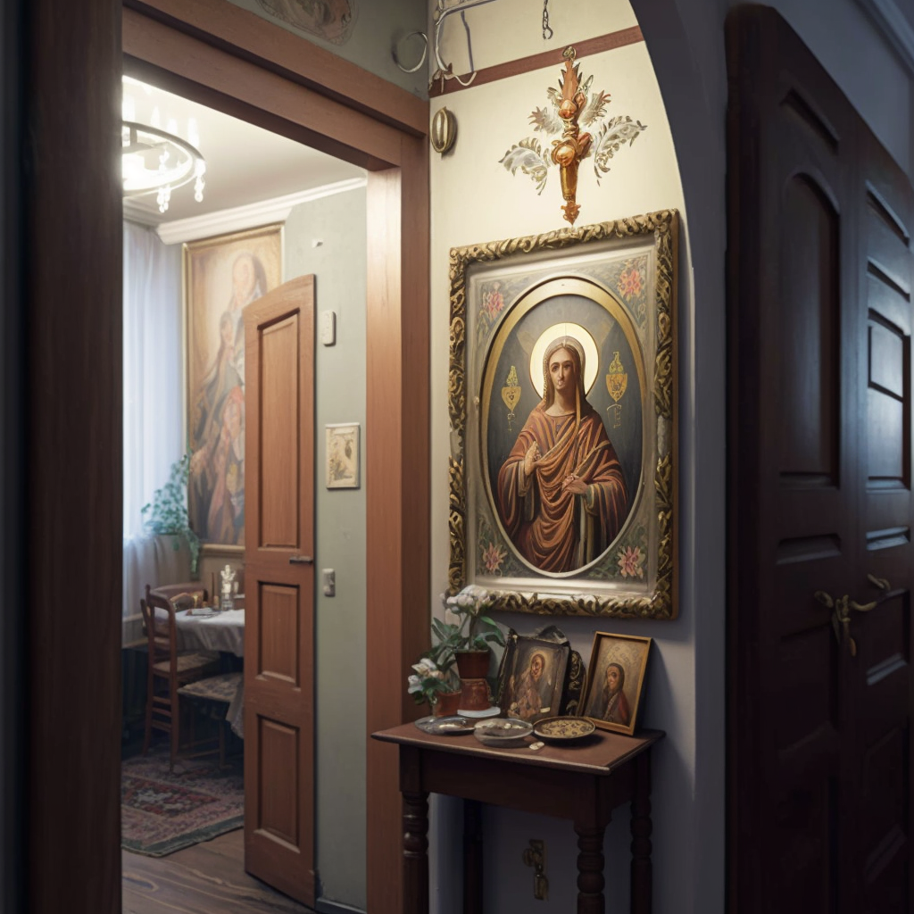 Иконы в православном интерьере: как добавить их в декор