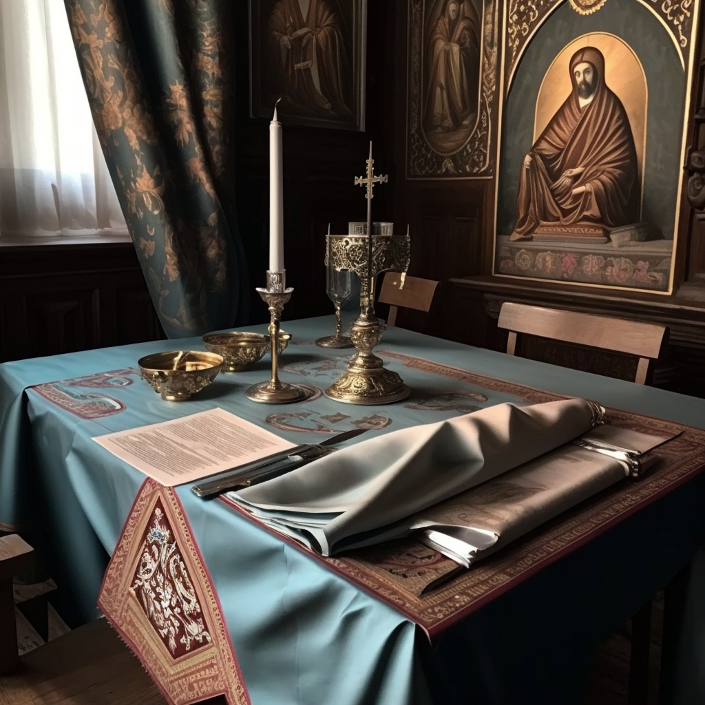 Текстиль для штор в православном доме